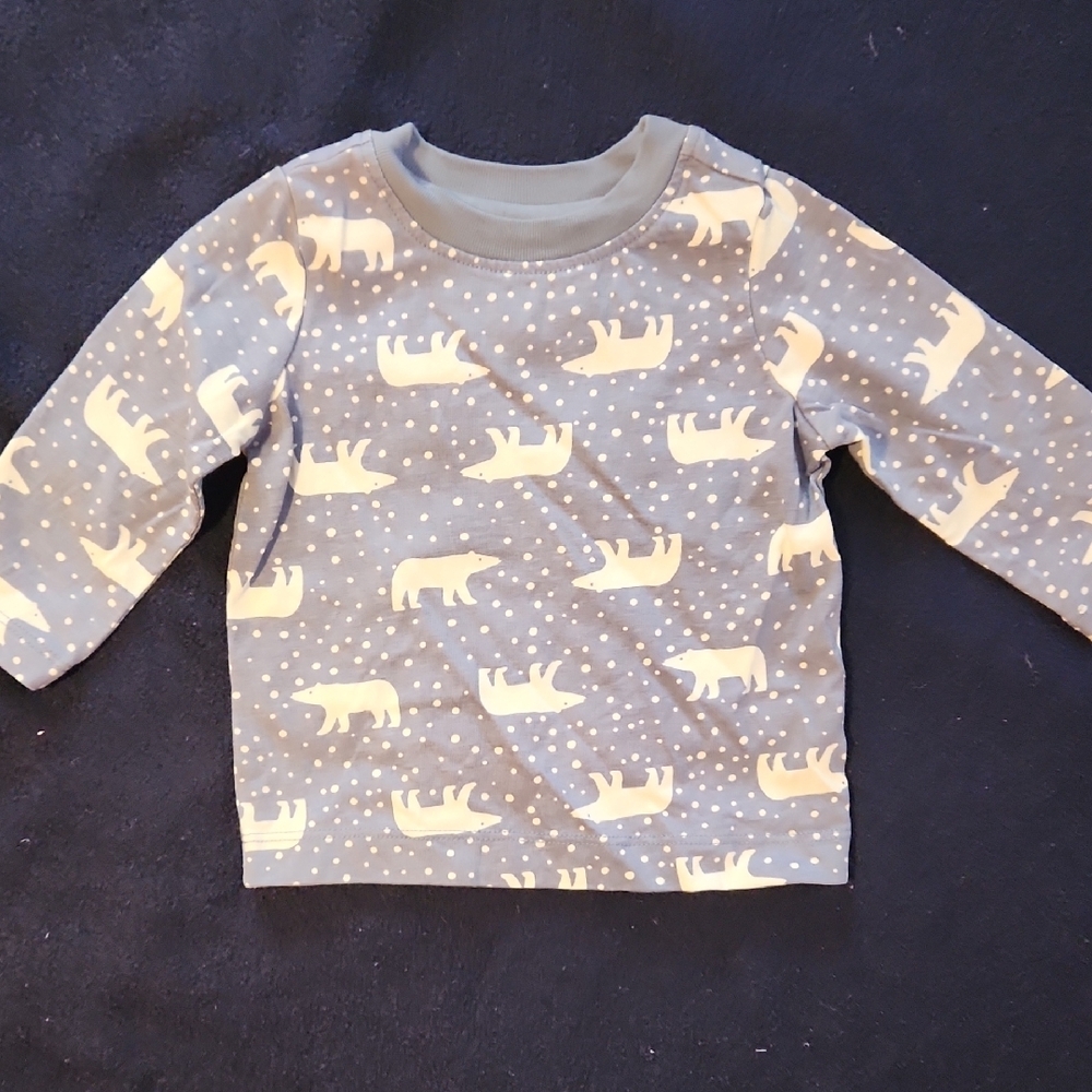 Baby/Toddler Hanna Andersson Polar Bear Print Shirt 6-12M